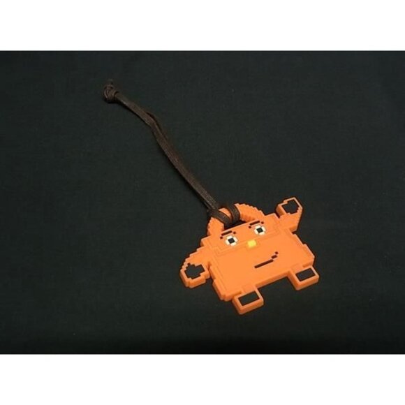 Hermes Kelly Doll Rubber Ginza Limited Edition Charm Strap Orange